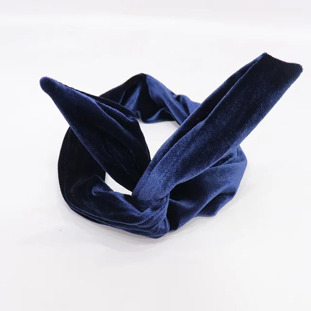 Fabric butterfly knot headband cute rabbit ear headdress headband and headband