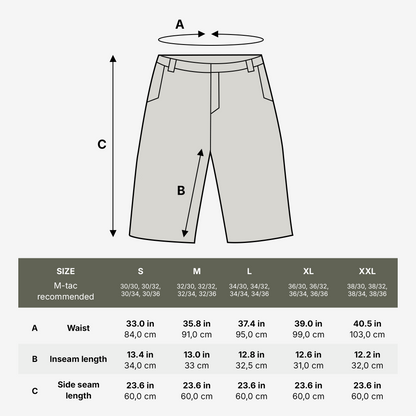 M-Tac Shorts Aggressor Gen.II Flex