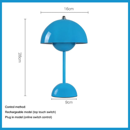Minimally designed dual-purpose night light for charging and plugging, decorating the bedroom headboard with a luxurious and hig