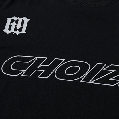 Letter printed short sleeved T-shirt men's loose sportswear American fashion brand niche summer round neck T-shirt top