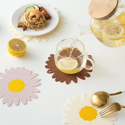 Minimal heat insulation mat, cup mat, European dining table, PVC anti slip and waterproof Nordic dish mat, bowl mat