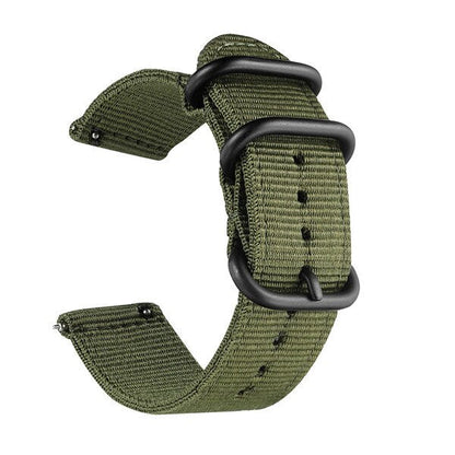 Nylon canvas wrist Strap for Xiaomi huami Amazfit Bip Stratos 2/2S PACE GTR 42/47MM Watch Band for Samsung Gear S3 S2 bracelet