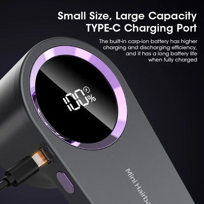 Electric Hairball Trimmer LED Digital Display Fabric Lint Remover USB Charging Portable Professional Lint Remover Household
