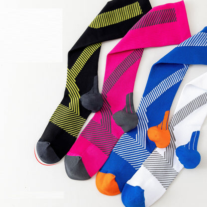 Sports pressure socks for men and women, comfortable for sports, compression socks with a pressure of