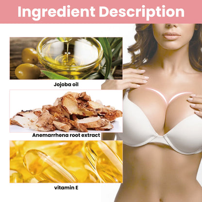 Beauty Massage Oil Breast Gentle Moisturizing Treatment Full And Firm Breast Volumizing Massage Treatment