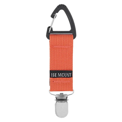 Outdoor travel straw hat clip multifunctional glove clip towel clip triangular ribbon buckle mountain buckle