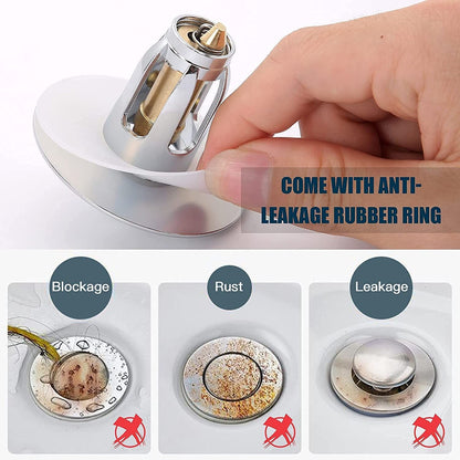 Bestlife Bathtub Sink Plug Bathroom Sink Drain Strainer Pop Up Sink Plug Stopper