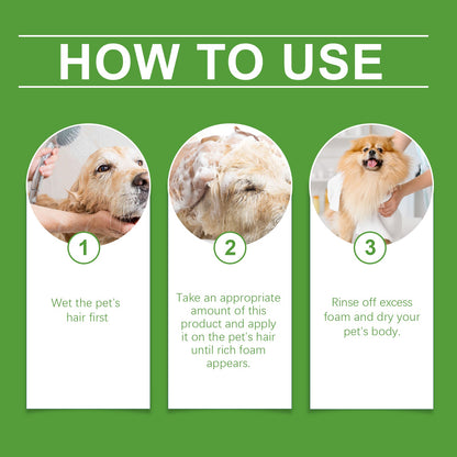 Pet Wash & Care 2-In-1 Dog & Cat Stay Fragrant Body Wash Pet Hair Cleaning Body Wash