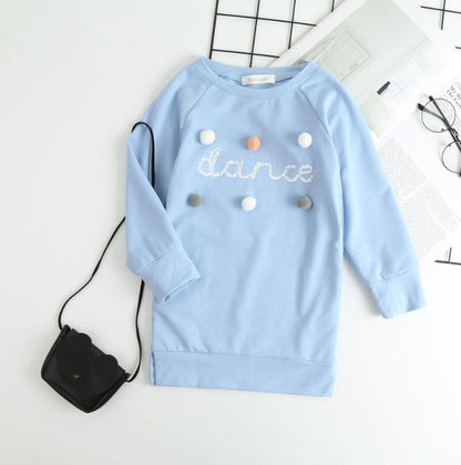 Bear Leader Girls Dress Pentagram Princess Dress Brand Girls Clothes Children Clothing European and American Style Girls Dresses