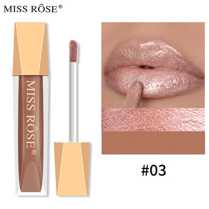 Matte Lip Gloss Liquid Pearlescent Lip Gloss Non Fading Non Stick Cup Velvet Lip Glaze Lipstick