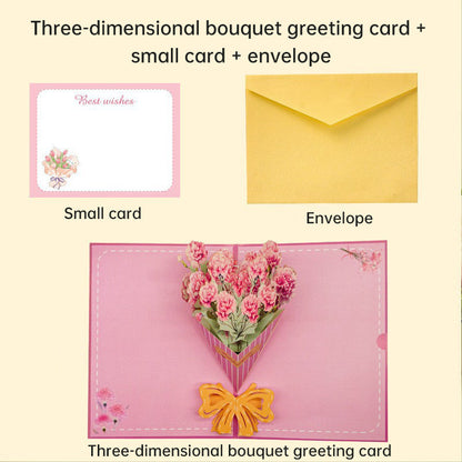 3D Paper-Cut Mother's Day Card: A Creative & Heartfelt Gift for Mom