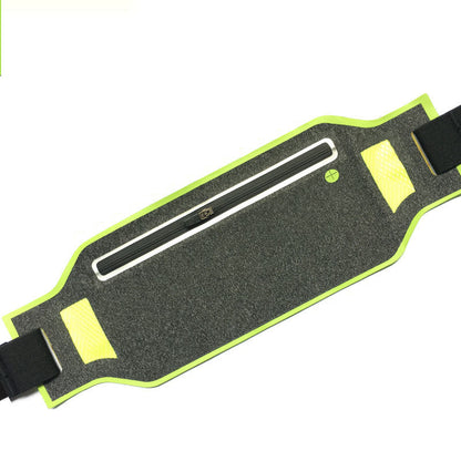 Outdoor unisex sports running mobile waist bag, waterproof Lycra close fitting ultra-thin waist bag