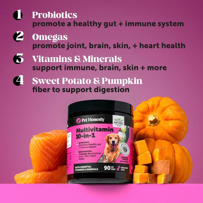Multivitamin chews for dog