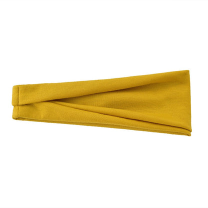 Sports headband women's yoga headband men's running headband sweat absorbing headscarf