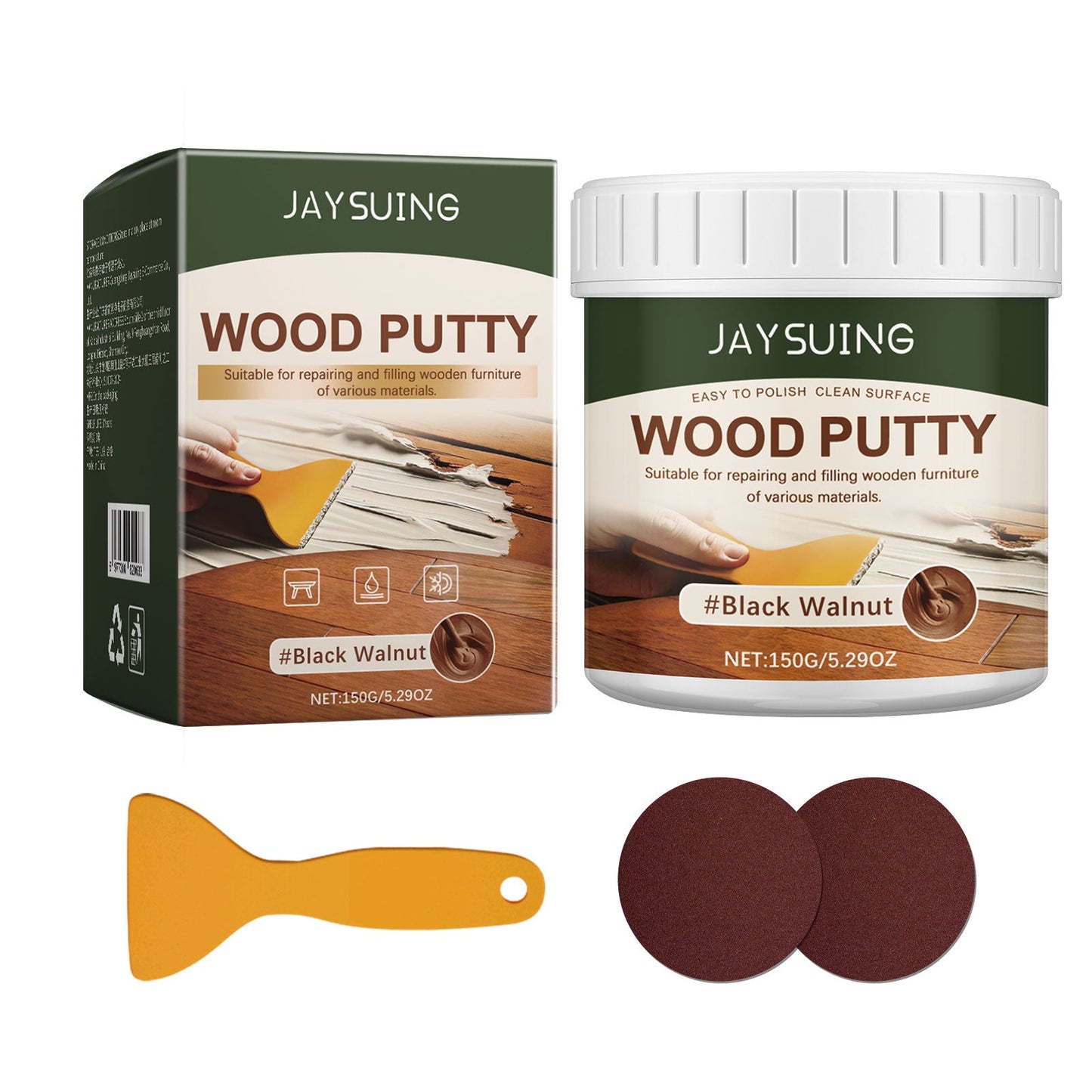 Wood Supplies Paint Wood Paint Covers Cracks And Crevices Graffiti Repair Multi-Purpose Repair Paint