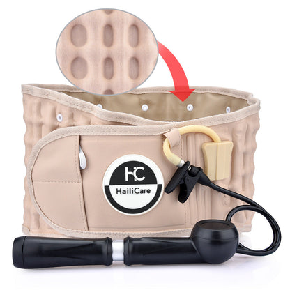 HailiCare Inflatable Belt Waist Retractor Home Waist Support Fixed Belt Health Supplies