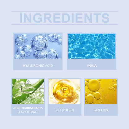 Hyaluronic Acid Hydrating Essence Gently Nourishes Skin, Hydrates, Moisturizes, Brightening And Rejuvenating Essence