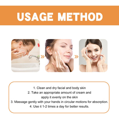 Wild Yam Cream, Moisturizing Light Spot Shine Anti-wrinkle Cream
