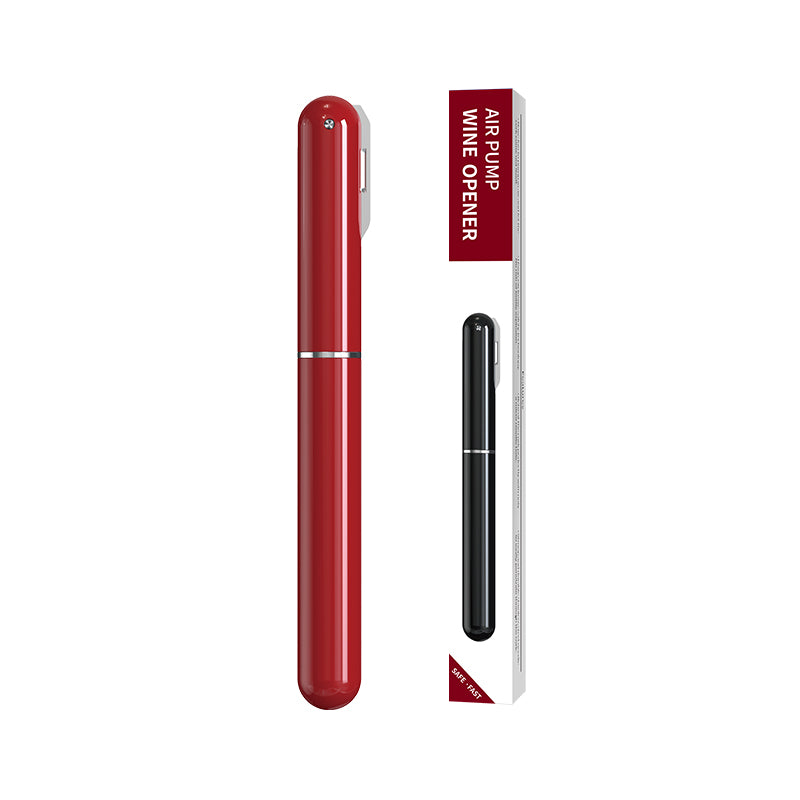 New Beautiful Fashion Pen-Shaped Wine Cork Air Pressure Creative Wine Corkscrew