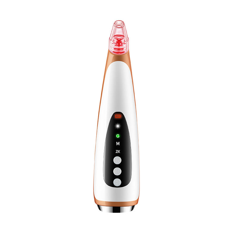 New Electric Suction Blackheads Pore Cleaning Surface Instrument Hot Compress Guide Out Acne Blackheads Beauty Instrument