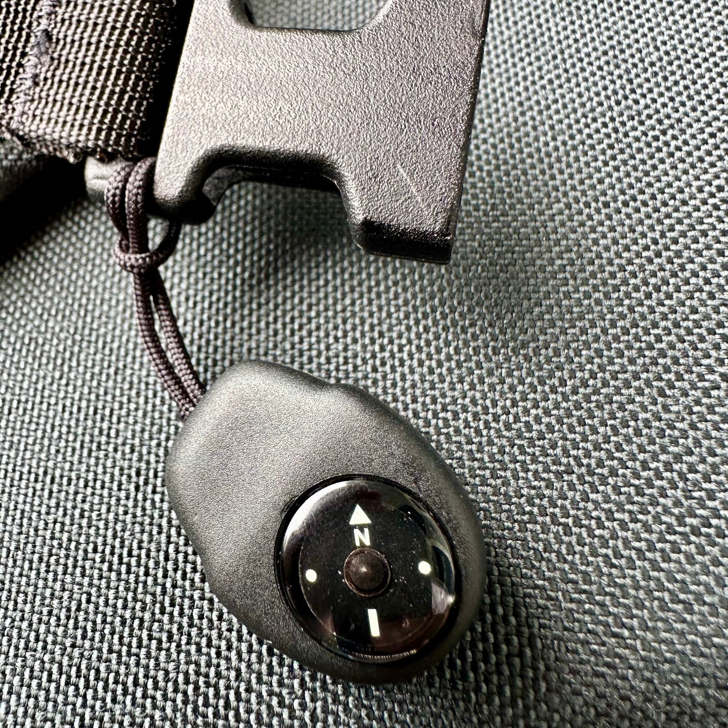 Button Compass with Lanyard