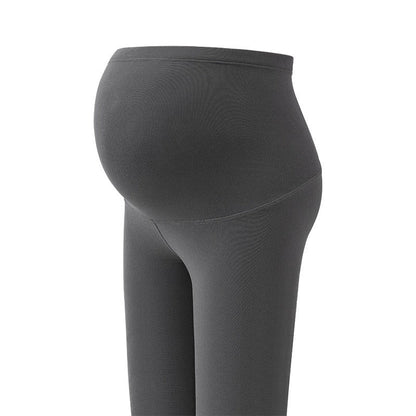Pregnant Women's Shark Pants Do Not Drop Off Leggings Double Sided Brushed Large Size 100kg High Waist Hip Lifting Barbie Pants