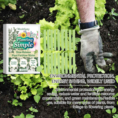 Plant Nutrition Bar, Slow-Release Nutrition For Domestic Flowers And Green Plants Growing In Potted Plants