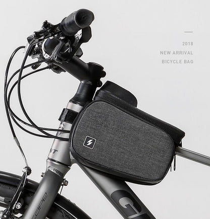 Sahoo 122007 Touch Screen Bike 6.5in Cell Mobile Phone Bag Front Frame Top Tube Cycling Pouch