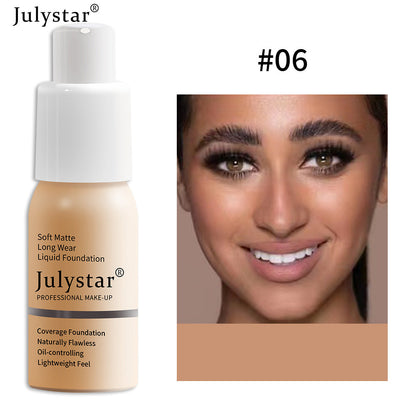 Liquid Foundation Concealer Long-Lasting Moisturizing Oil Control BB Cream Foundation Makeup