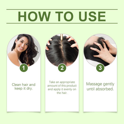 Vegetative Hair Care Essential Oil Gently Moisturizes And Repairs Dry Hair Vegetative Fragrance Prevents Frizz