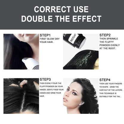 Hair Puff Powder Men's And Women's Hair Styling Care Leave-In Fluffy Refreshing Gentle Puff Powder