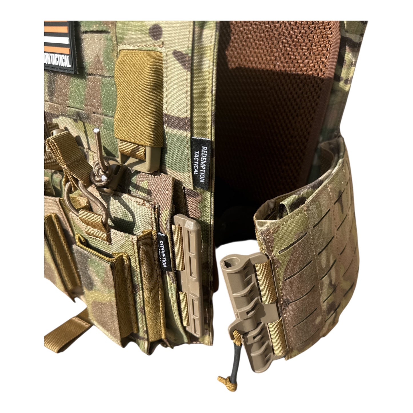 NIJ Certified LEVEL IV Crusader 2.0 Kit (2) 10x12 Front/Back Ceramic Plates + Crusader 2.0 Carrier