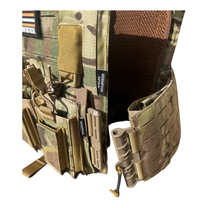 NIJ Certified LEVEL IV Crusader 2.0 Kit (2) 10x12 Front/Back Ceramic Plates + Crusader 2.0 Carrier