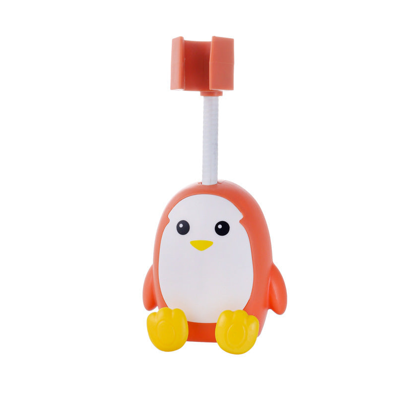 Penguin Shower Bracket Universal Adjustment Bathroom Shower Holder Shower Head Nozzle Fixing Bracket