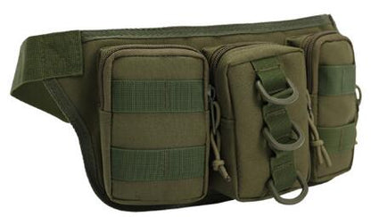 Black Hawk Commandos Waist Bag 3-Sack Portable Waterproof camouflage pack for Travel workout sports outdoor