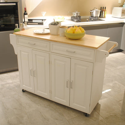 Kitchen Island & Kitchen Cart Mobile Kitchen Island