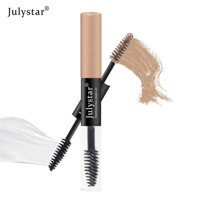 Liquid Waterproof And Non Dizzy Eyebrow Dye Cream Double Head Dyeing And Setting Three-Dimensional Eyebrow Dye Cream
