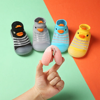 Spring And Summer Mesh Toddler Shoes Baby Boys And Girls Baby Floor Shoes Indoor Soft Bottom Non-Slip Children Do Not Drop Toddler Shoes