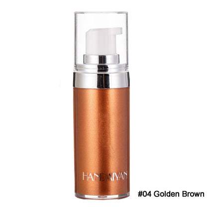 HANDAIYAN Body Highlighter Body Brightening Liquid Highlighter Brightening Liquid Lotion