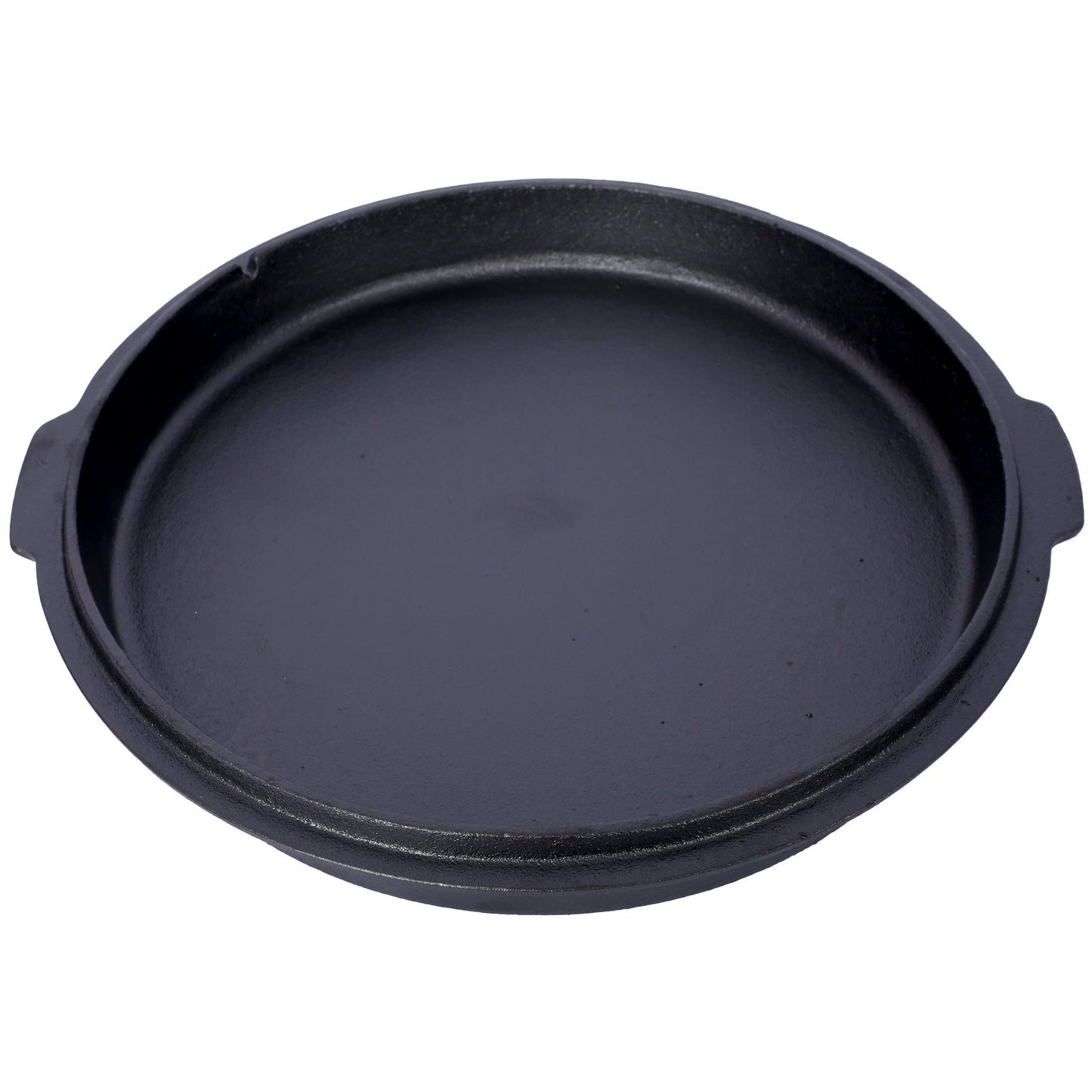 ast iron Dutch oven with lid, outdoor camping deep pot, used for camping, cooking, barbecue and leg rest,6 quarts