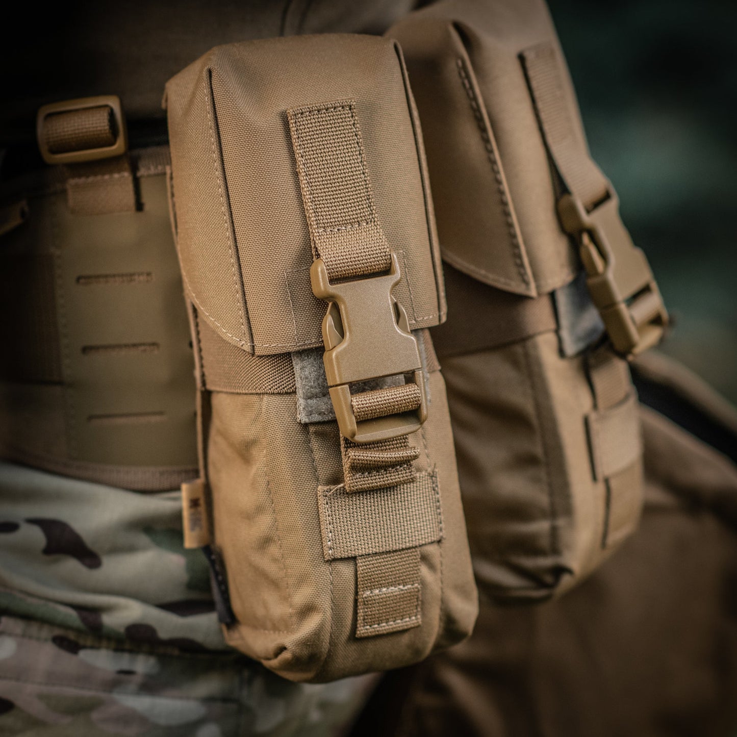M-Tac Double Mag Pouch with Fastex Buckle