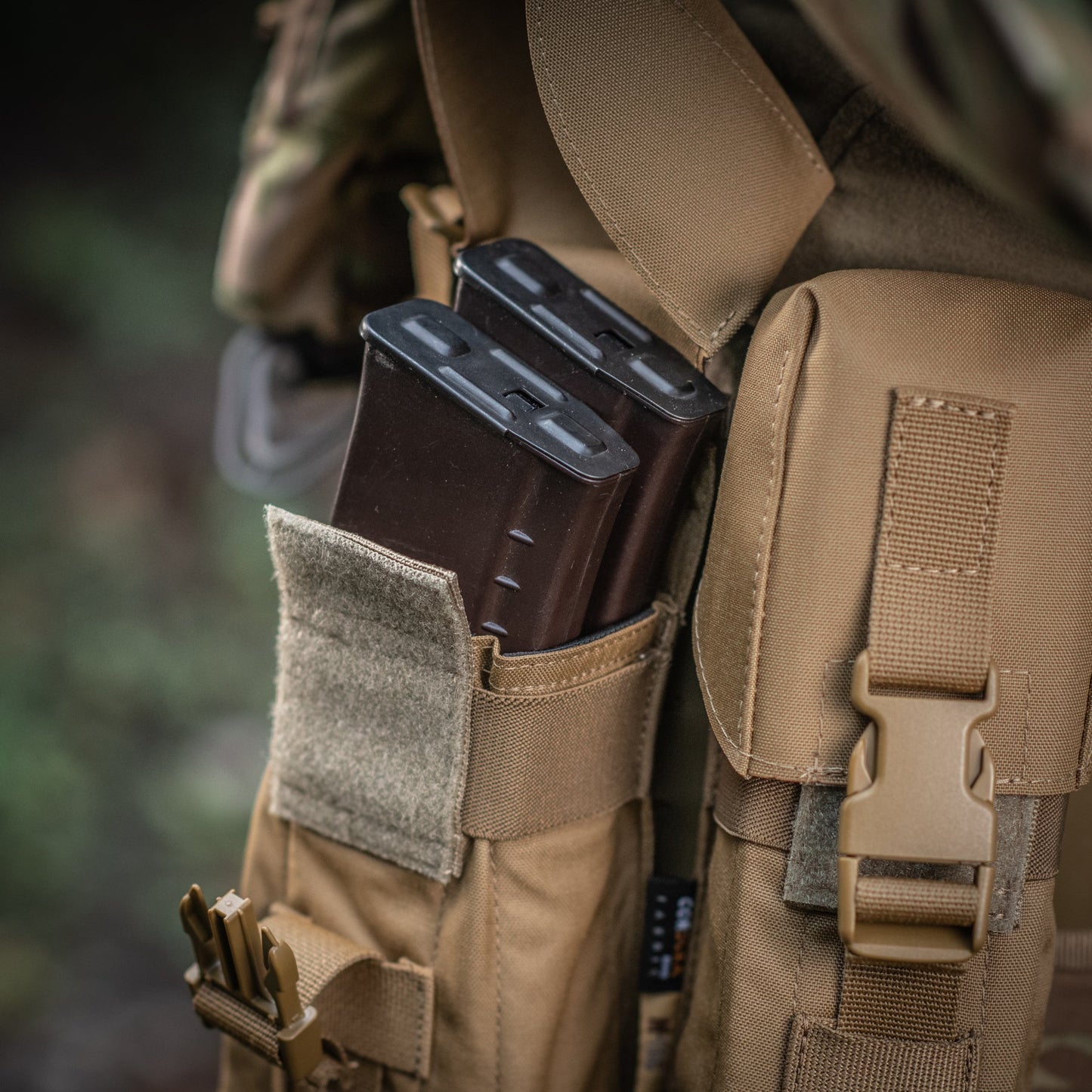 M-Tac Double Mag Pouch with Fastex Buckle