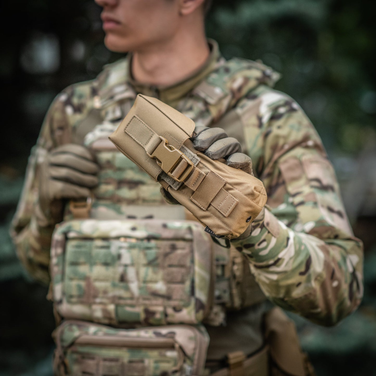 M-Tac Double Mag Pouch with Fastex Buckle