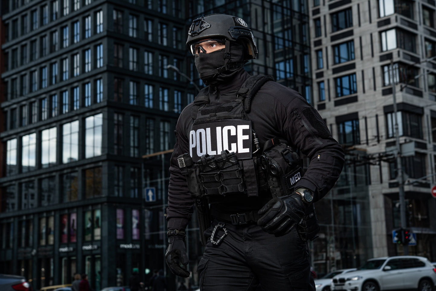 M-Tac Police Back Patch 11.8"x6"