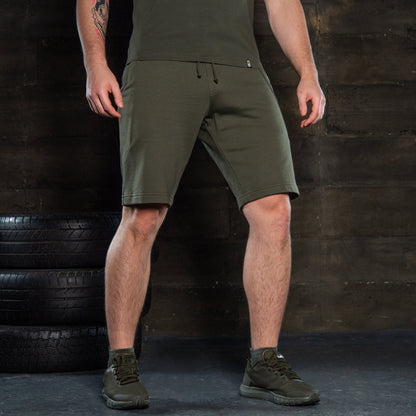 M-Tac Shorts Casual Fit Cotton Black