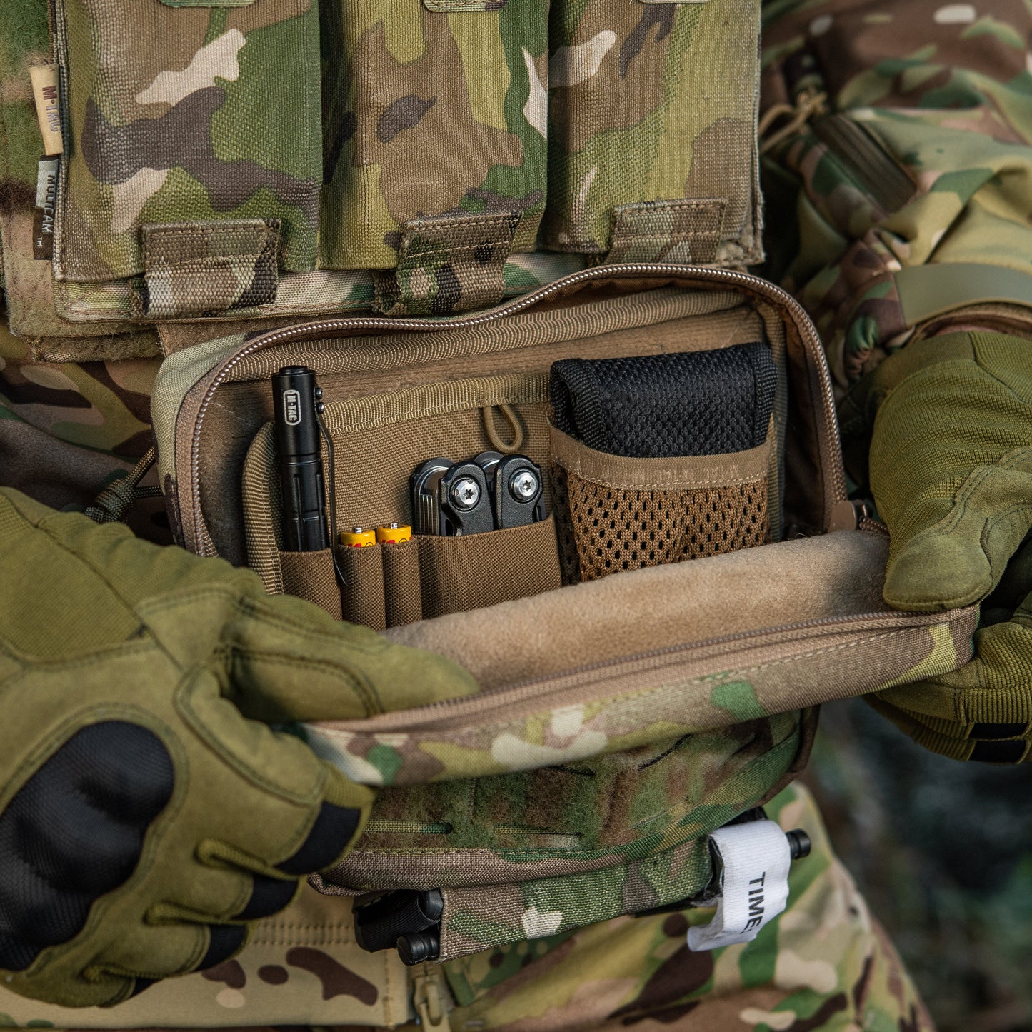 M-Tac Plate Carrier Lower Accessory Pouch Large