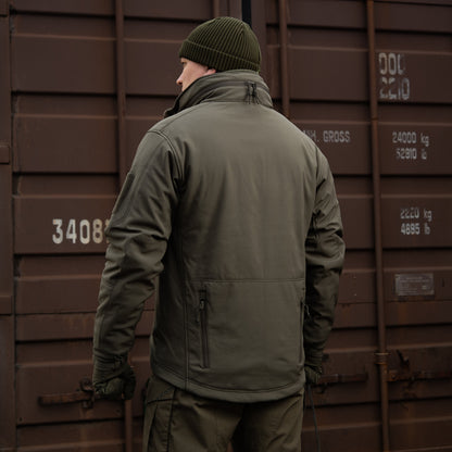 M‑Tac Softshell Tactical Jacket with Fleece Liner