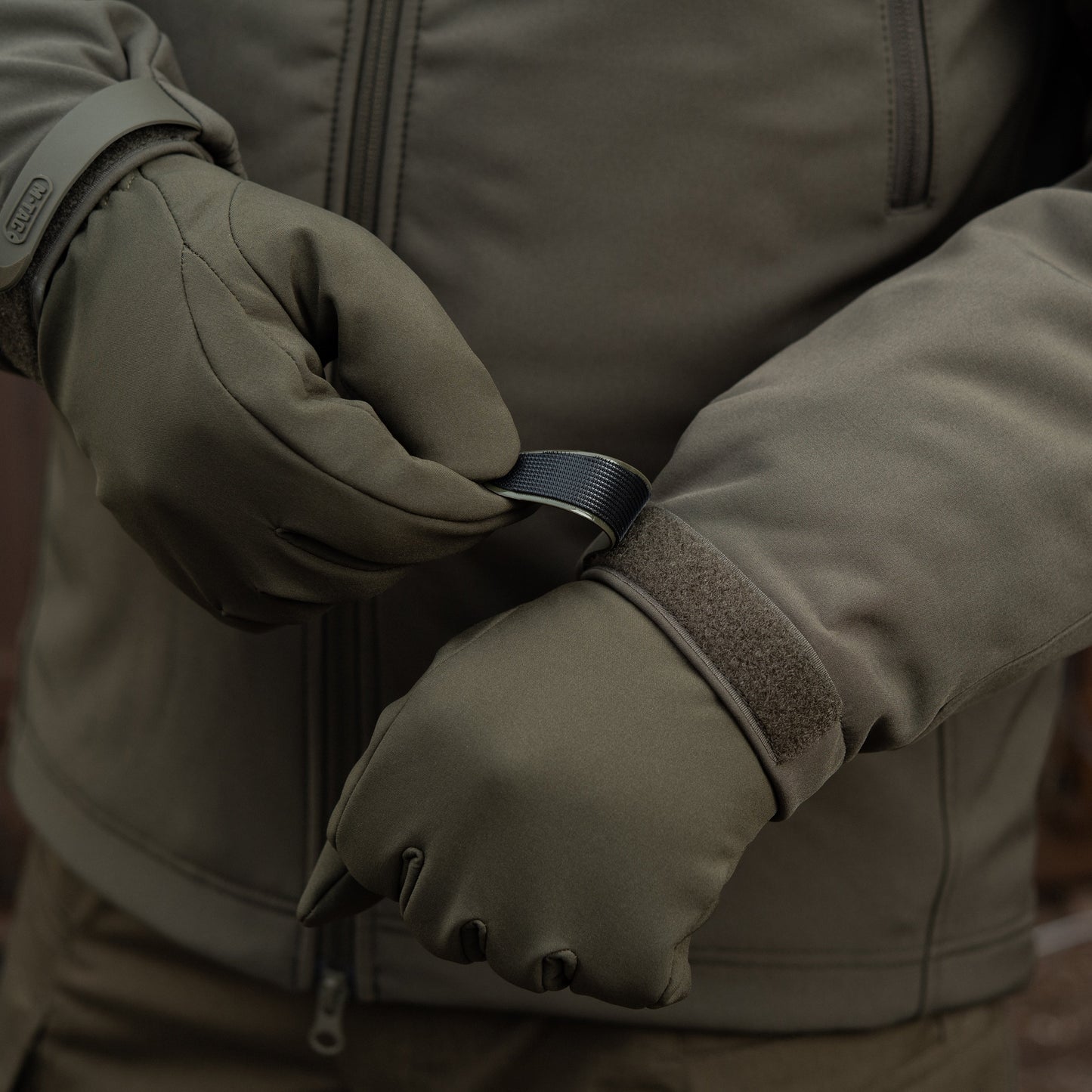 M‑Tac Softshell Tactical Jacket with Fleece Liner