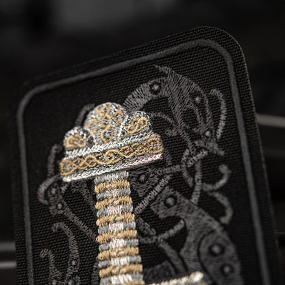 M-Tac Viking Sword Embroidered Patch