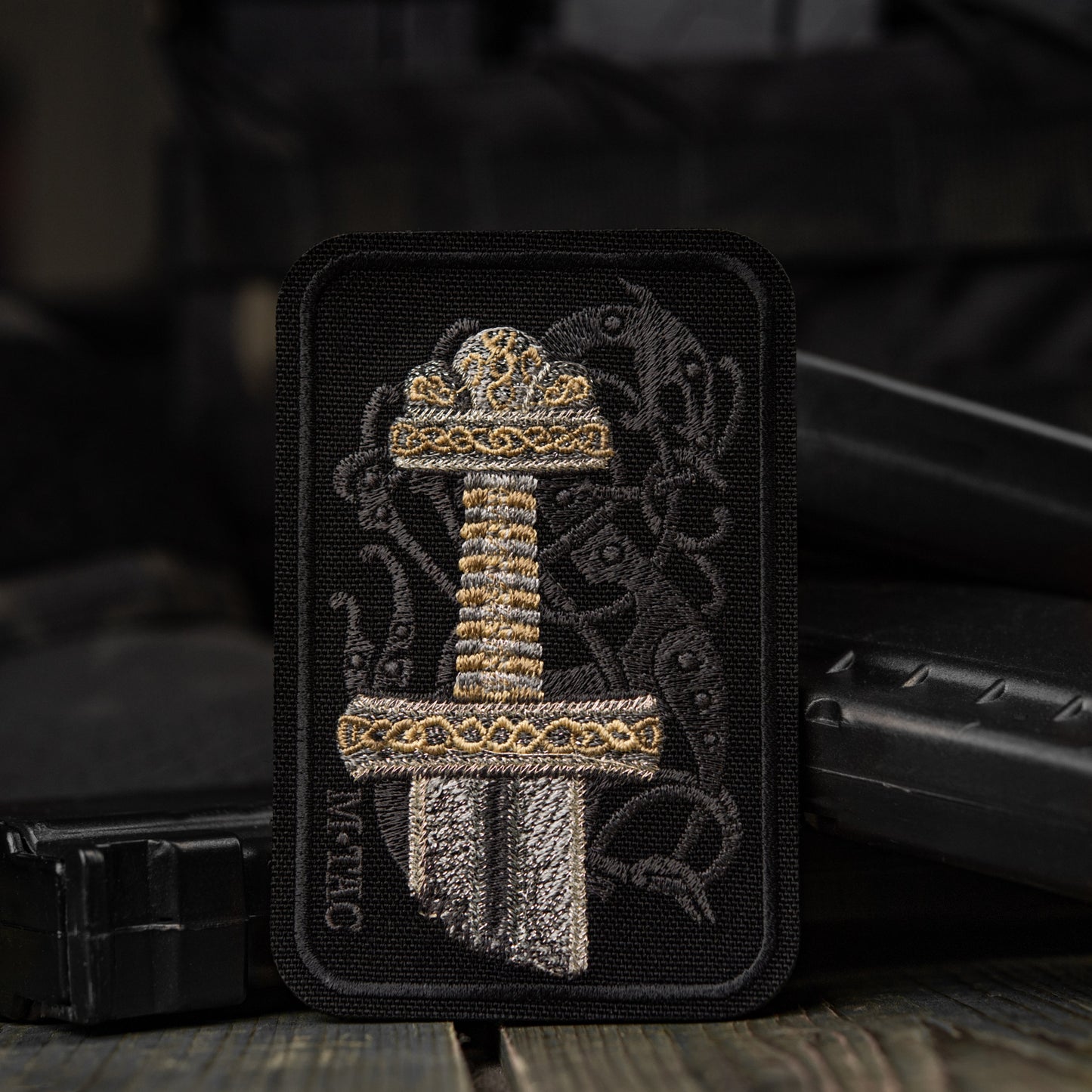 M-Tac Viking Sword Embroidered Patch